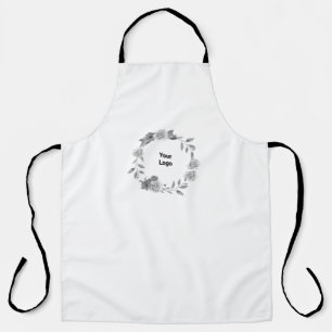 TABLIER STYLE ÉLÉGANT CHIC MINIMALISTE MODERNE MONOGRAMME