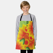 Tablier Style Floral Tropical (Porté)
