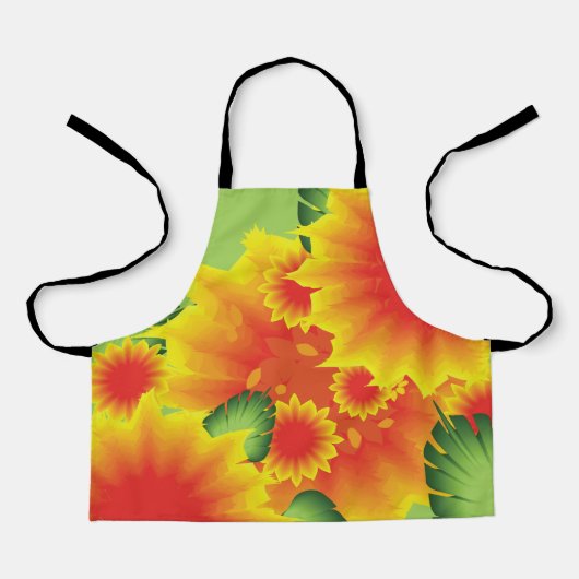 Tablier Style Floral Tropical (Recto)