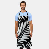 Tablier Style Leaf Zebra Stripes (Porté)