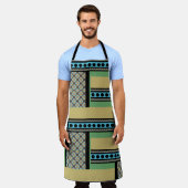 Tablier Style maquillage mexicain 1 (Porté)