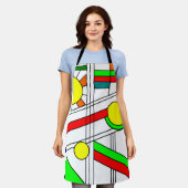 Tablier Style moderne en verre de trait (Porté)