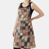 Tablier Style Patchwork Américain Rustique (Insitu)