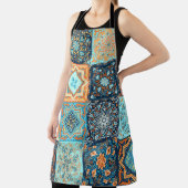 Tablier Style Patchwork : Ornements Carrés décoratifs (Insitu)