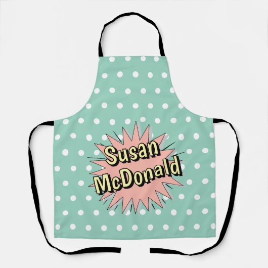 Tablier Style Polka dot cinties (Recto)