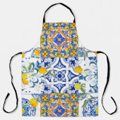 Tablier Style sicilien, art d'été Tout-en-un Imprimer Tabl (Recto)