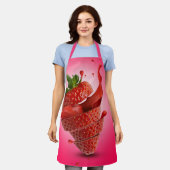 TABLIER STYLE STRAWBERRY (Porté)