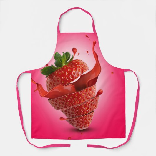 TABLIER STYLE STRAWBERRY (Recto)
