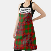 Tablier Style Tartan Plaid Rustique Classique Design Noël (Insitu)