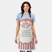 Tablier Style unique de la Saint-Valentin par Sommer Hamil (Porté)