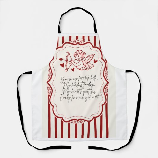 Tablier Style unique de la Saint-Valentin par Sommer Hamil (Recto)