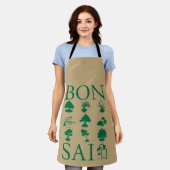 Tablier Styles de base de l'arbre Bonsai (Porté)