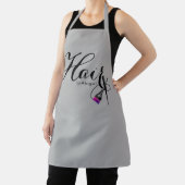 Tablier Stylet de cheveux gris moderne Apron (Insitu)