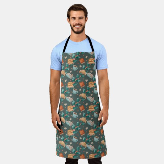 Tablier Stylish Chef Apron (Porté)