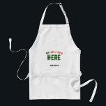 TABLIER STYLISH MODERN CUSTOMIZABLE WHITE VERIFIED BRANDED<br><div class="desc">THIS IS A DESIGN FITTING FOR EVERYONE.YOU CAN CHANGE, RESIZE OR ADD LOGO, PHOTO, TEXT AND COLOURS THE WAY YOU LIKE.THANK YOU.</div>