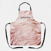 Tablier Stylish Rose rose rose rose or Zebra Glam Glitz (Recto)