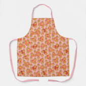 Tablier Succulentes gaufres et fruits roses (Recto)