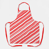 Tablier Sucre de canne Noël Rouge Noël Tout-En-Plan (Recto)