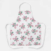 Tablier sucres de canne de Noël rétro (Recto)