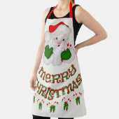 Tablier Sucres de canne joyeux de Noël Père Noël (Insitu)