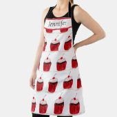 Tablier Sucres de Cupcake à la main Cute de cuisson (Insitu)