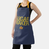 Tablier Sucrière au sirop d'érable en feuille d'érable (Insitu)