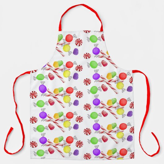 Tablier Sugarplums Christmas Apron (Recto)