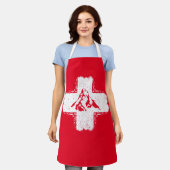 Tablier Suisse Alpes Matterhorn - Suisse (Porté)