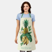 Tablier Suite ananas au White Lotus (Porté)