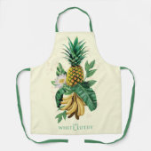 Tablier Suite ananas au White Lotus (Recto)