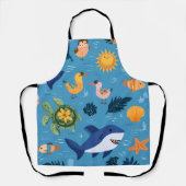 Tablier Summer Horizon All-Over Print Apron Gift (Recto)