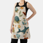 Tablier Summer Mood All-Over Print Apron Gift (Insitu)