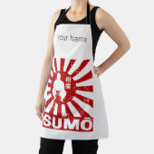 Tablier Sumo Retro Wrestler Design Vintage japonais (Insitu)