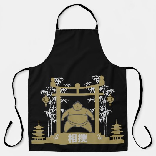 Tablier Sumo Wrestler (Recto)