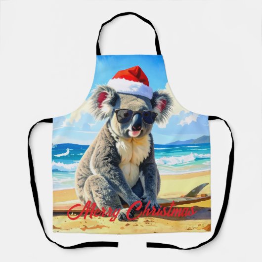 Tablier Sun et Surf Koala Santa Hat (Recto)