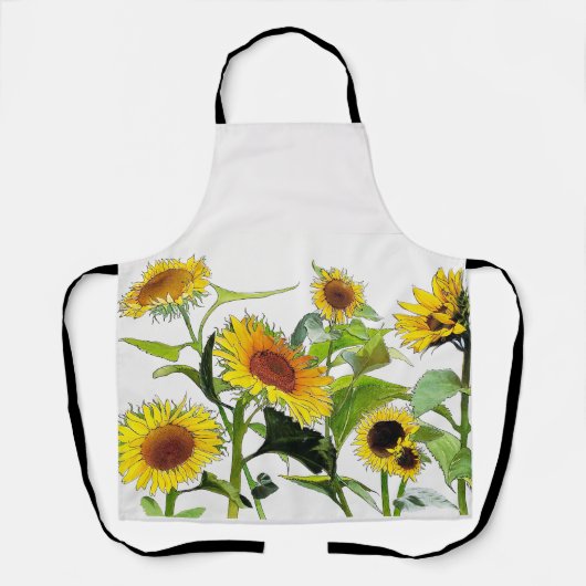 Tablier Sun Flower (Recto)