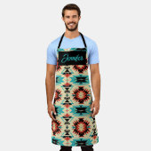 Tablier Sunburst à motifs amérindiens (Porté)