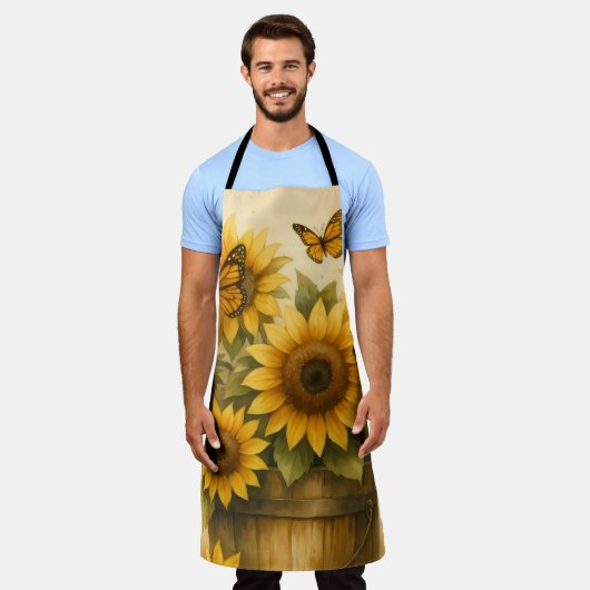 Tablier Sunflower Apron (Porté)