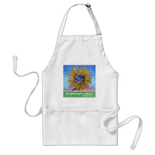 Tablier Sunflower Earth Art