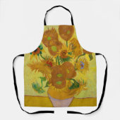 Tablier Sunflower, Vincent van Gogh (Recto)