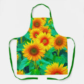 Tablier Sunflowers Apron (Recto)