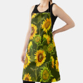 Tablier Sunflowers motif continu été (Insitu)