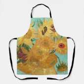 Tablier Sunflowers Vincent van Gogh (Recto)