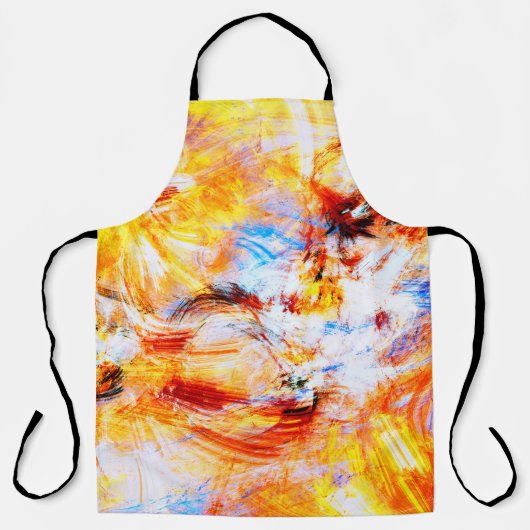 Tablier Sunlight. Abstract beautiful multicolor bright art (Recto)