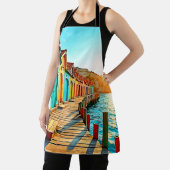 Tablier Sunset Bliss : Hues Balnéaires (Insitu)