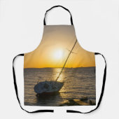 Tablier Sunset Sailboat naufrage Gulf Breeze FL Apron (Recto)