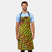 Tablier Sunshine tribale psychédélique V1 (Porté)