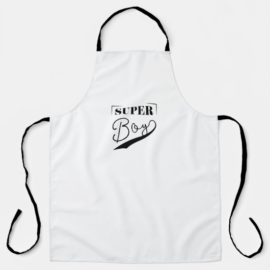 Tablier Super Boy (Recto)