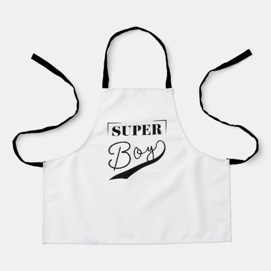 Tablier Super Boy (Recto)