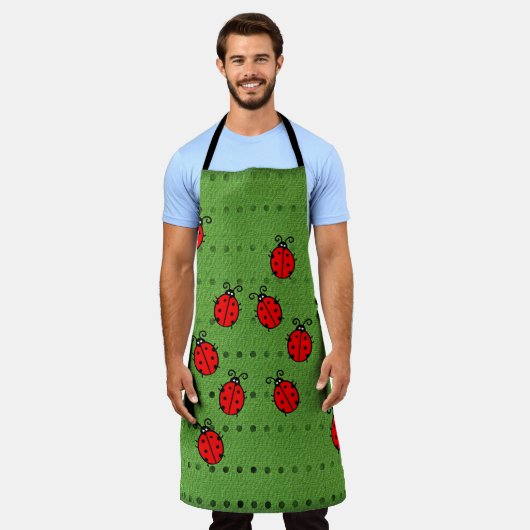 Tablier Super Cool Ladybug Apron ! (Porté)